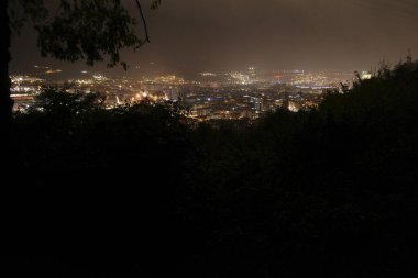 Bilbao şehrindeki şehir manzarası