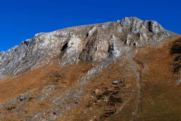 Manhã Inverno Montanha — Fotografia de Stock