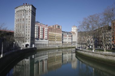 Bilbao Nehri manzarası