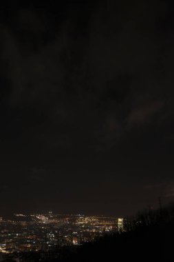 Bilbao şehrindeki şehir manzarası