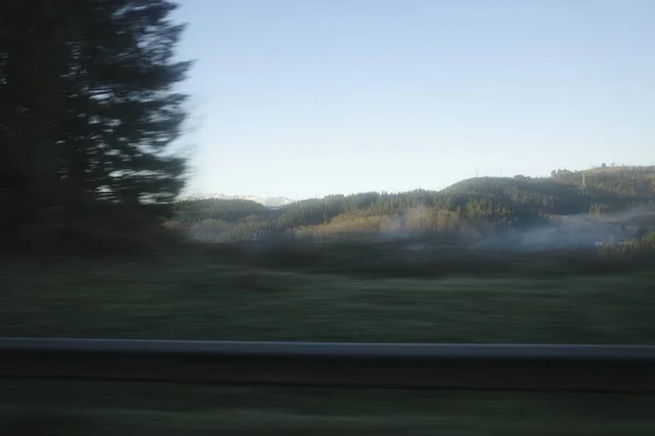 Otobanda Hızlı Sürüyorum — Stok fotoğraf