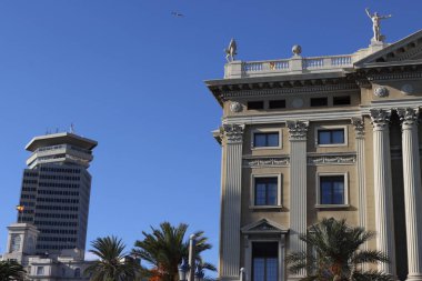 Barselona şehrinde bina