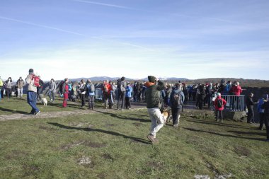 People in the mountain