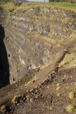 Bask ülkesinde terk edilmiş demir madeni.