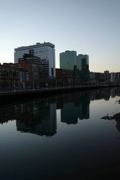 Paysage Urbain Dans Ville Bilbao — Photo