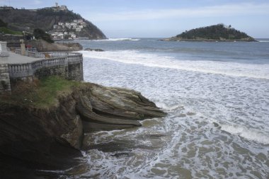 Shore of San Sebastian, Spain