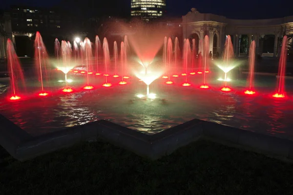 Künstlerischer Brunnen Bilbao — Stockfoto