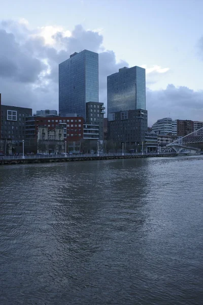 Stadsgezicht Stad Bilbao — Stockfoto