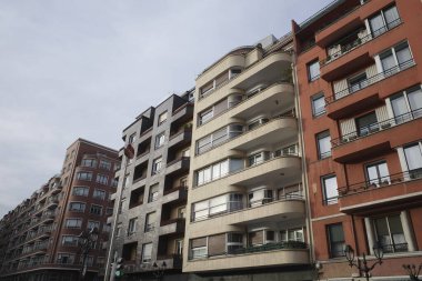 Bilbao şehrinin mimarisi.