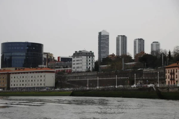 Bilbao şehrinin mimarisi.