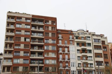 Bilbao şehrinin mimarisi.