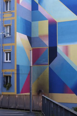 Bilbao şehrindeki şehir manzarası