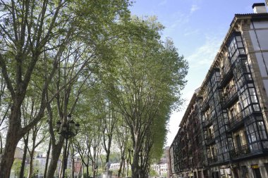 Bilbao 'daki şehir parkı