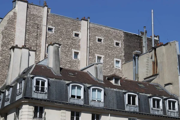 Clásico Bloque Apartamentos París — Foto de Stock