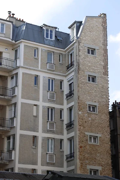 Classic Apartments Block Paris — Stock Photo, Image