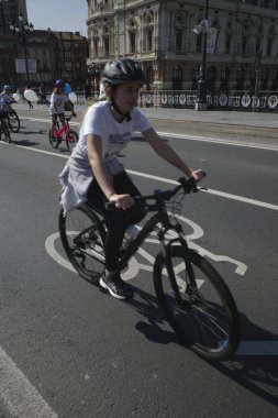 Bilbao 'da popüler bisiklet yarışı