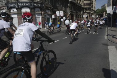 Bilbao 'da popüler bisiklet yarışı