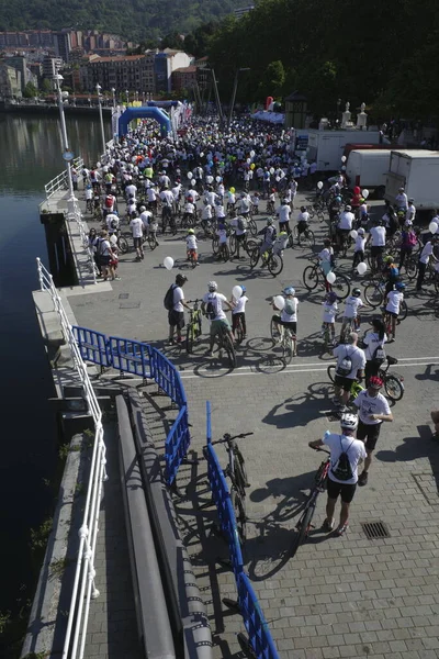 Bilbao 'da popüler bisiklet yarışı