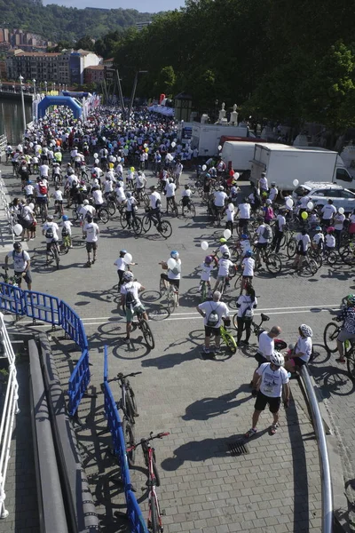 Bilbao 'da popüler bisiklet yarışı