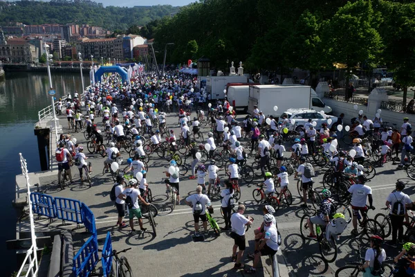 Bilbao 'da popüler bisiklet yarışı