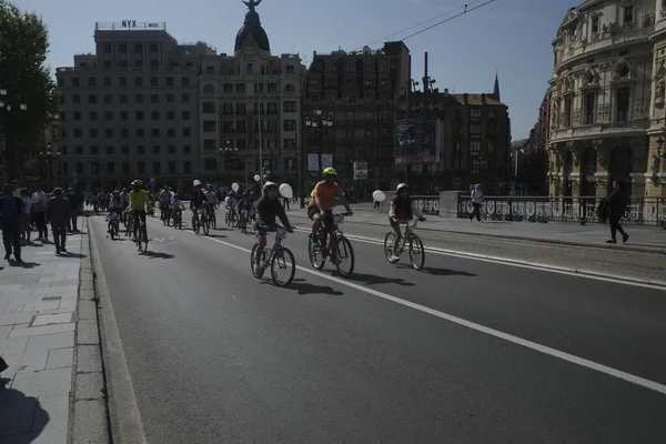 Bilbao 'da popüler bisiklet yarışı