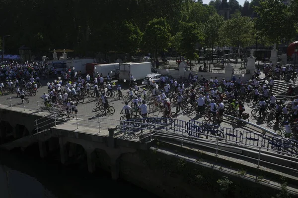 Bilbao 'da popüler bisiklet yarışı