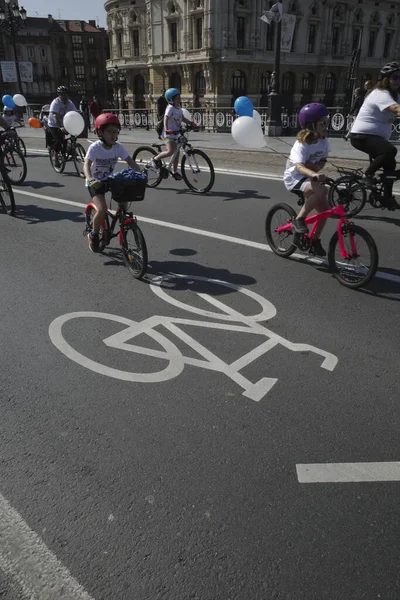 Bilbao 'da popüler bisiklet yarışı