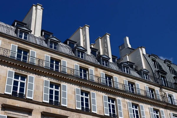 Classique Immeuble Appartements Paris — Photo