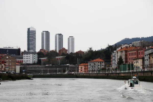 Bilbao şehrinin mimarisi.