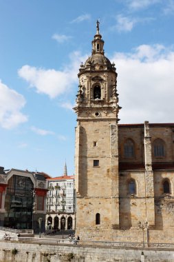 Bilbao şehrinin mimarisi.