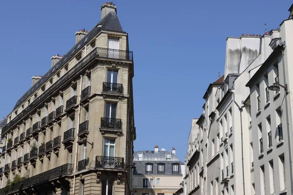 巴黎市的建筑 — 图库照片