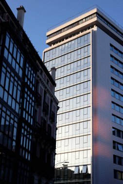 İspanya 'nın Bilbao şehrinde mimarlık