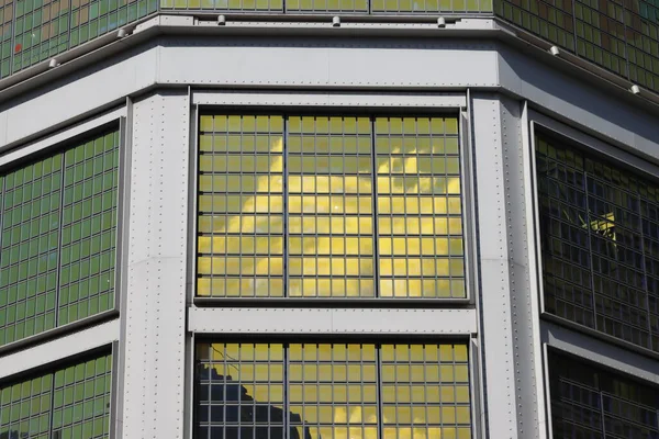 Facade of a classic apartment building in Paris