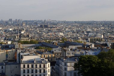 Paris montmartre dan görünüm