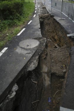 Kırsal kesimde inşaat alanı