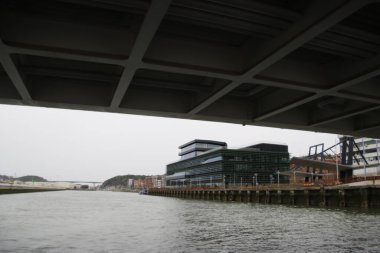 Bilbao nehrinin manzarası