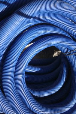 Parktaki inşaat alanında.