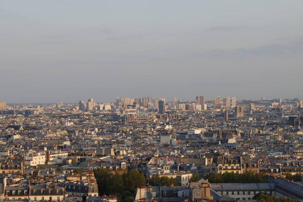 Urbanscape in the city of Paris