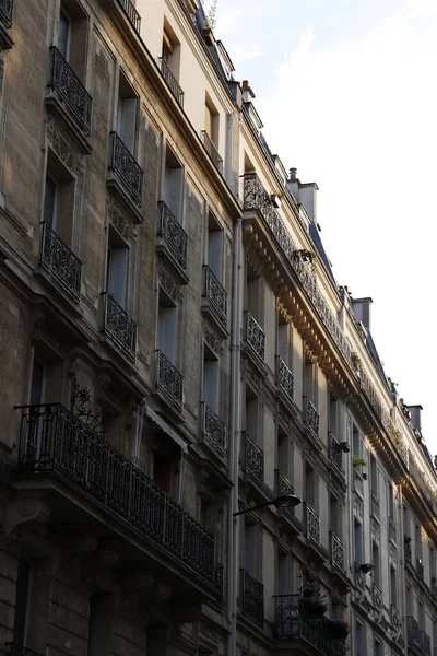 Classic Apartment Block Paris — Stockfoto