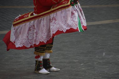 Basque folk street festival