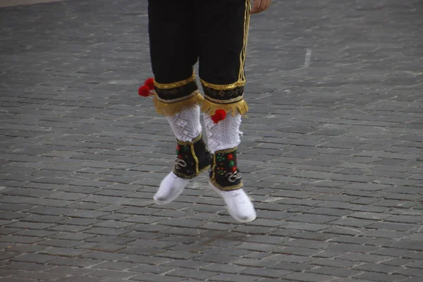 Basque Folk Street Festival — ストック写真