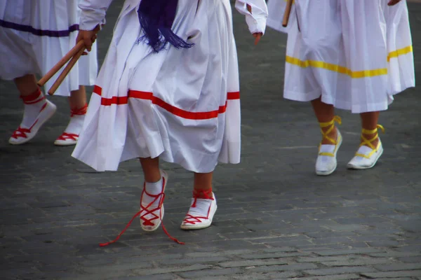 Basque Dance Street — 스톡 사진