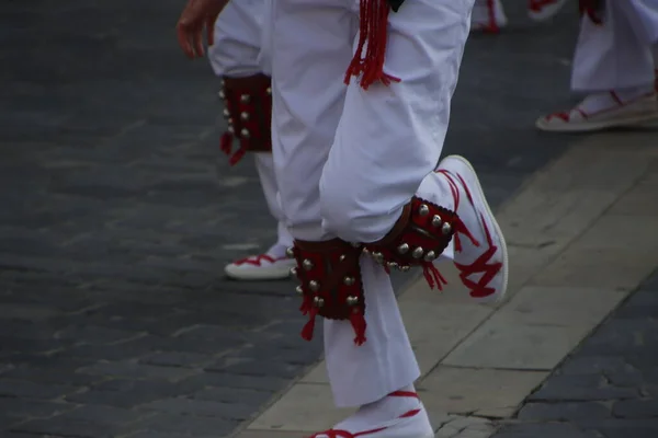 Taniec Baskijski Ulicy — Zdjęcie stockowe
