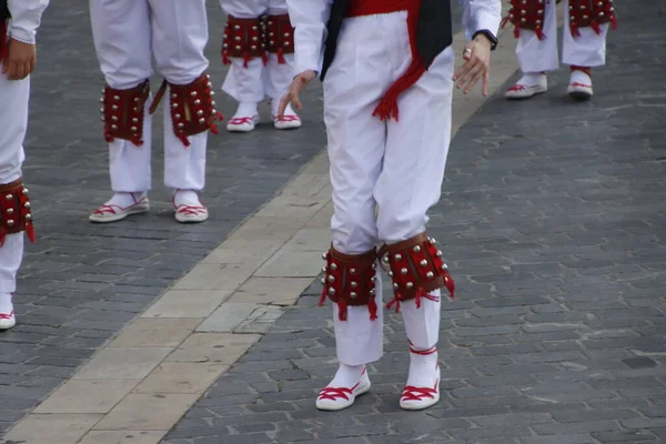Baskijski Festiwal Uliczny — Zdjęcie stockowe