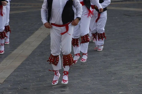 Basque Folk Street Festival — Stock fotografie