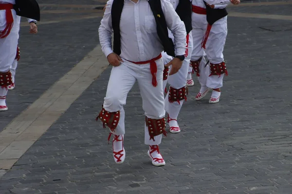 Basque Folk Street Festival — ストック写真