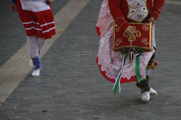 Festival Danza Folclórica Vasca — Foto de Stock