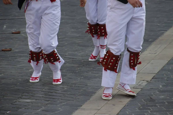 Baskijski Festiwal Tańca Ulicznego — Zdjęcie stockowe