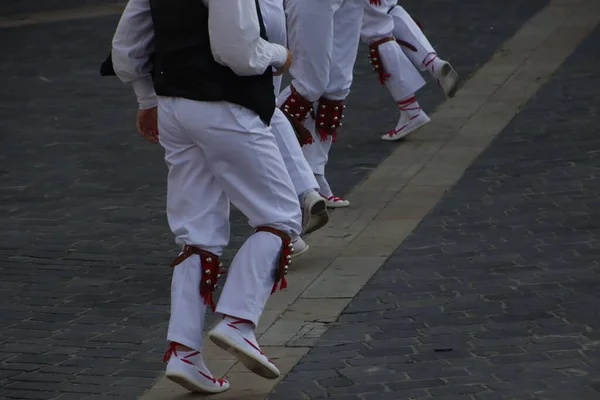 Baskijski Festiwal Tańca Ulicznego — Zdjęcie stockowe