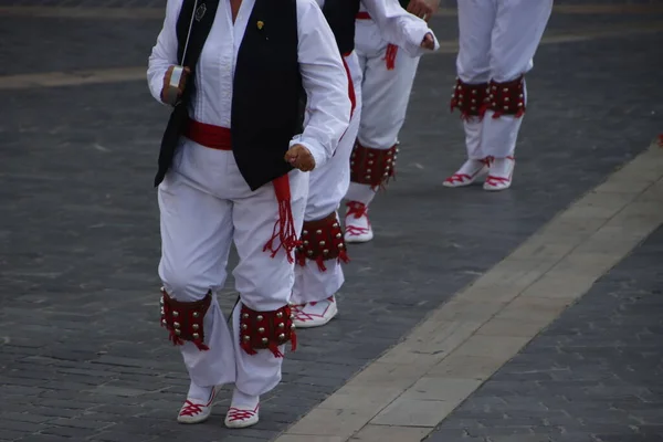 Basque Folk Dance Festival — Stock Fotó